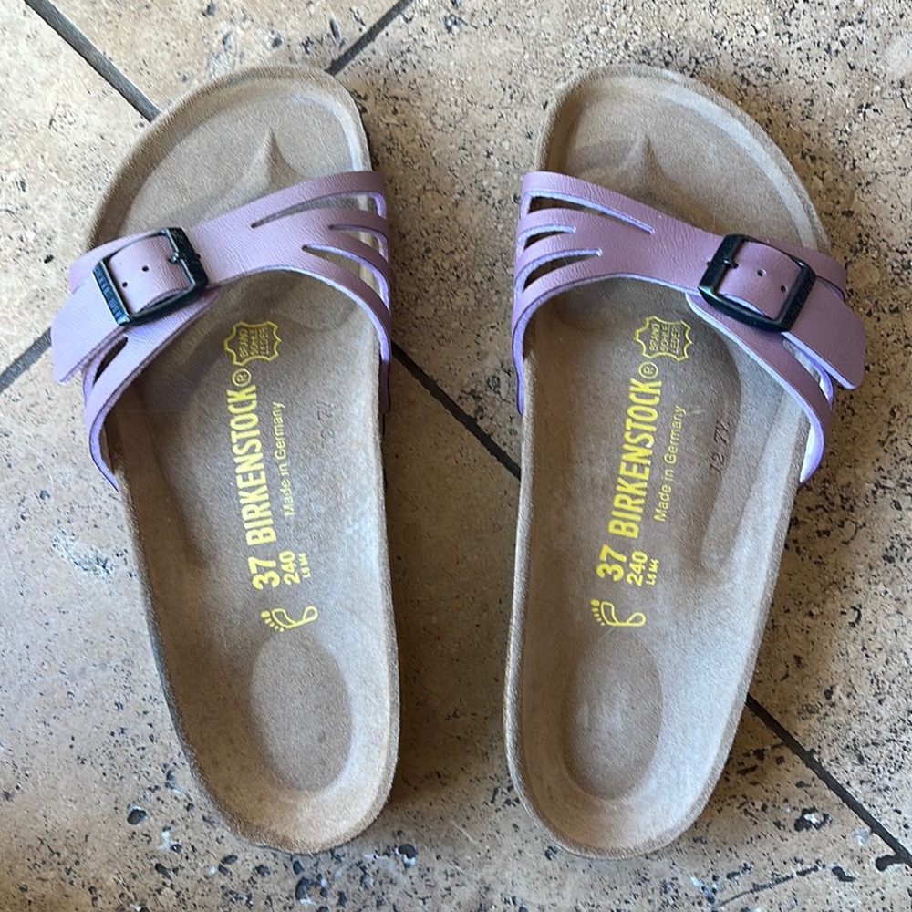 Birkenstock 💚 Molina Sandal Women’s EUC Purple EU 27 Regular Width